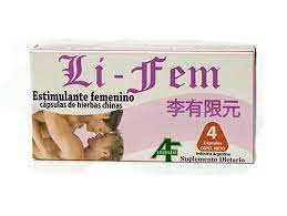 Li-fem energizante vigor femenino POTENCIADOR X4