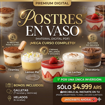 Postres en Vaso (Material Digital)
