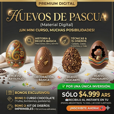 Huevos de Pascua (Material Digital)