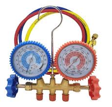 Manifold R410 con juego de mangueras