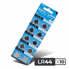 Pila alcalina 1.5v A76 / 613 / LR44 para termometro