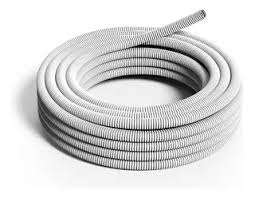 *Caño flexible color gris. Ø externo 20,2. Ø interno 20