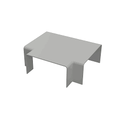 Unión Tee 100 x 50mm Blanco Cabrera AC211/4