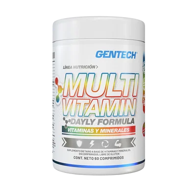 MULTIVITAMINICO GENTECH x60 cápsulas