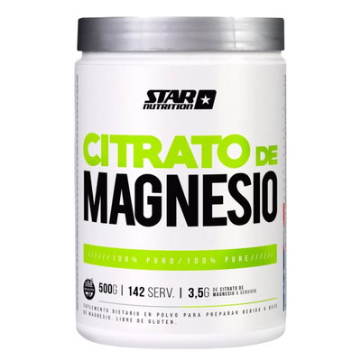 CITRATO DE MAGNESIO STAR NUTRITION x500g 