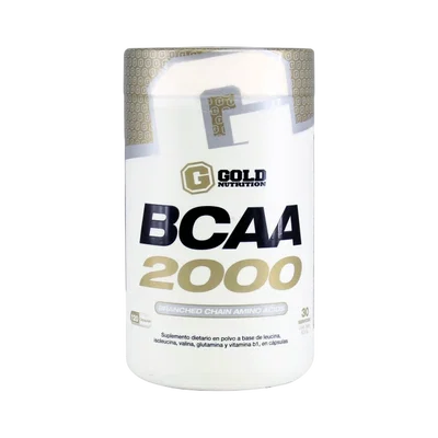 BCAA 2000 GOLD NUTRITION x120 cápsulas
