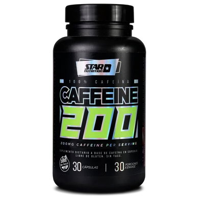 CAFFEINE 200 STAR NUTRITION x30 cápsulas