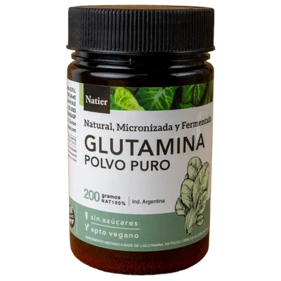 NATIER-GLUTAMINA POLVO X 200G
