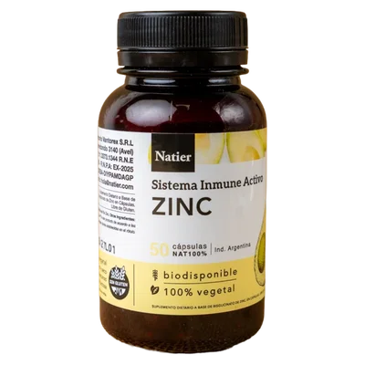 NATIER - CAPSULA ZINC X 50U