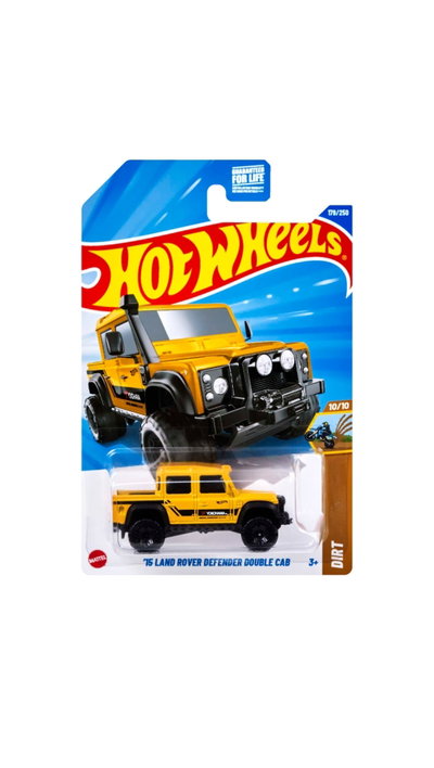 Land Rover Defender Double Cab- Hotwheels 