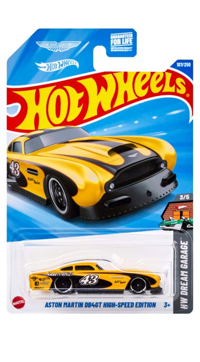 Aston Martin DB4GT High-Speed Edition- Hotwheels 