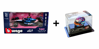 Alpine Formula 1 A525 + Casco Franco Colapinto - 2025 