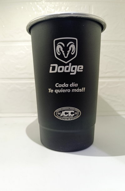 Vaso Aluminio 600ml Dodge TC