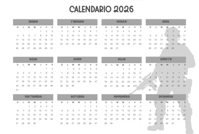 Planner Militar 2026 Imprimible