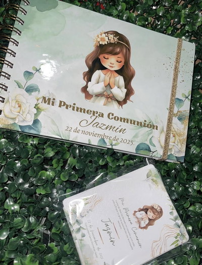 Libro Recuerdo Comunion o Bautismo