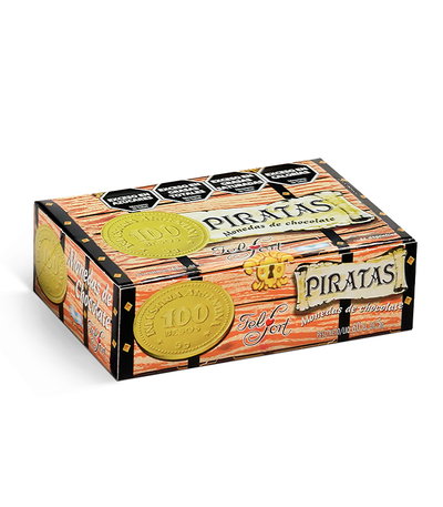 Monedas Piratas x 60u.