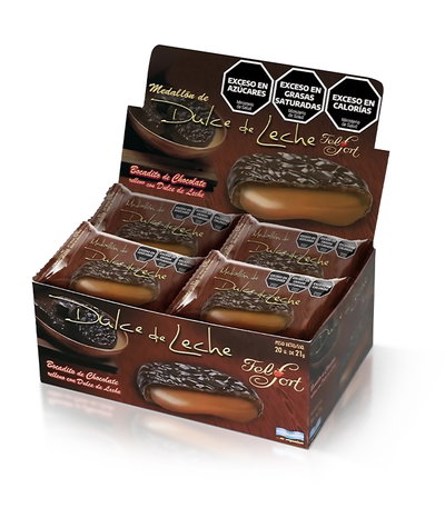 Bocadito FelFort Medallón Dulce de Leche x 20u.