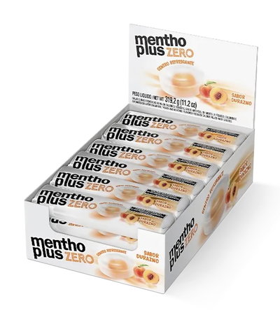 Menthoplus Zero Durazno x 12u.