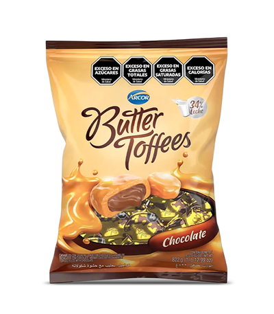 Caramelos - Butter Toffees Chocolate 822g.