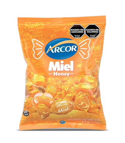 Caramelos Arcor- Miel 675g.