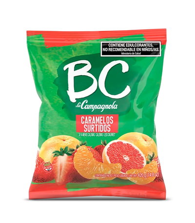 Caramelos BC Surtidos 420g.