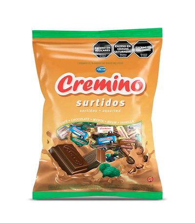 Caramelos - Cremino Surtidos 940g.