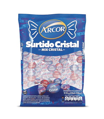 Caramelos Arcor - Surtido Mix Cristal 810g.