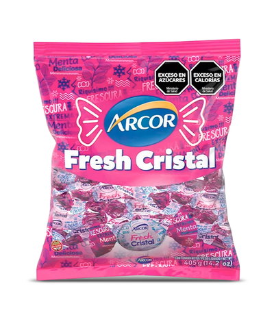 Caramelos - Arcor Fresh Cristal 405g.
