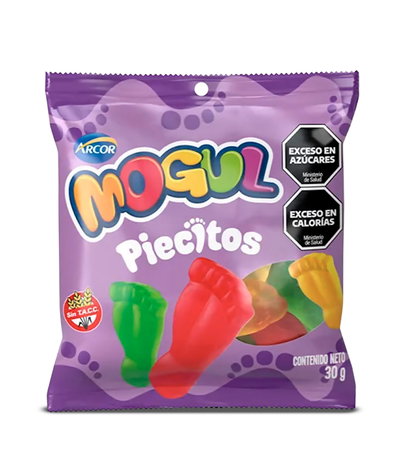 Gomitas Mogul Piecitos 30g x 12u.