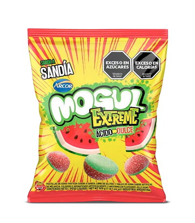 Gomitas Mogul - Extreme Sandias 500g.