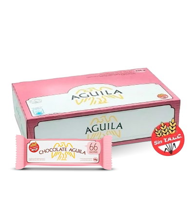 TAZA AGUILA ROSA 14g DISPLAY 24u.