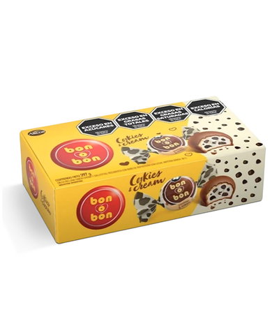 Bombón Bon o Bon Cookies & Cream x 18u.