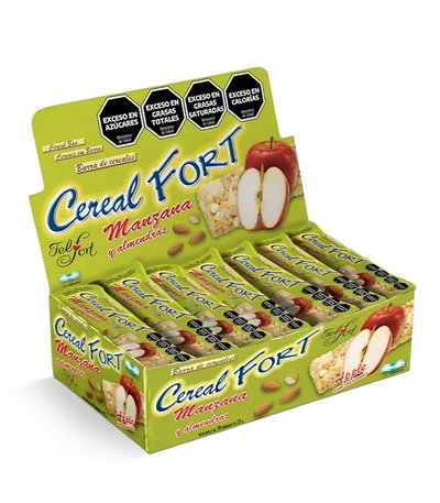 Barra de Cereal Cerealfort Manzana x 24u.