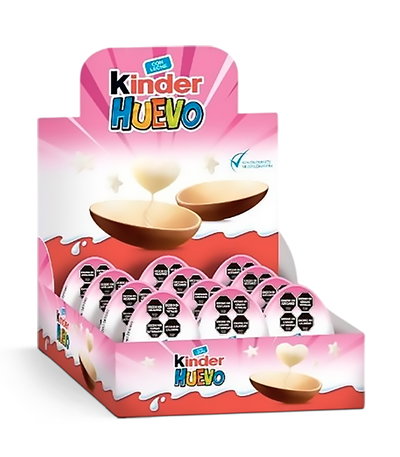 Huevo Kinder Rosa 20g - 6u.