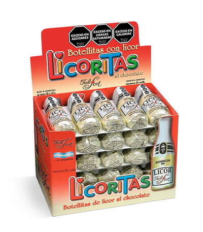 Bombón Licoritas 26g x 25u.