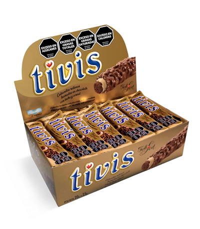 Cubanitos Tivis 25g x 20u.