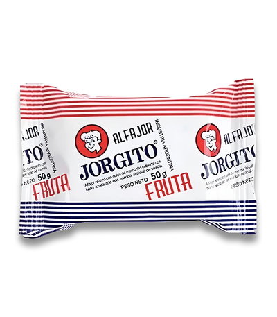 Alfajor Jorgito Fruta 50g - 12u.