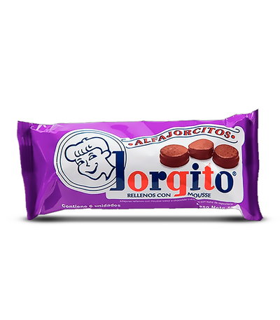 Alfajor Jorgito Mini Mousse 128g - 5u.