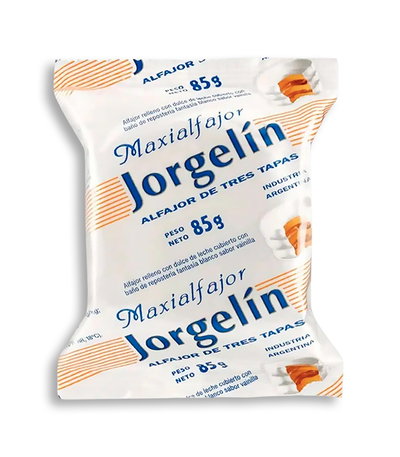 Alfajor Jorgelín Blanco 85g - 12u.