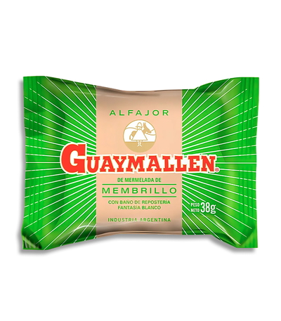 Alfajor Guaymallen Simple Membrillo 38g - 20u.