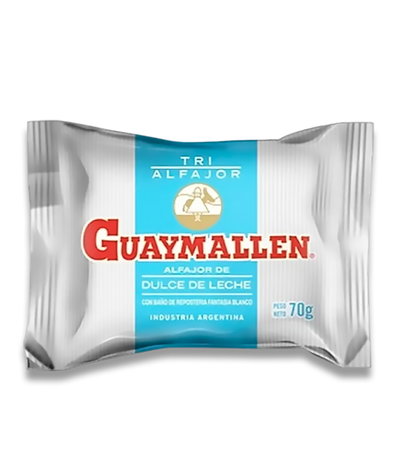 Alfajor Guaymallen Triple Dulce de Leche 70g x 12u.