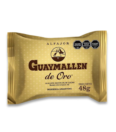 Alfajor Guaymallen Simple Oro 48g - 12u.