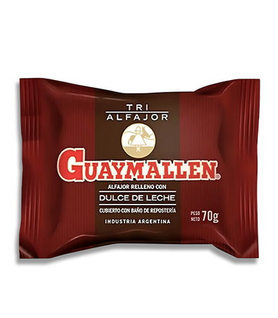 Alfajor Guaymallen Triple Chocolate 70g - 12u.