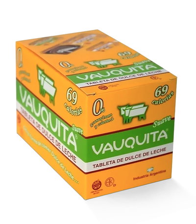 Vauquita Tableta Dulce de Leche Suave 22g x 18u.