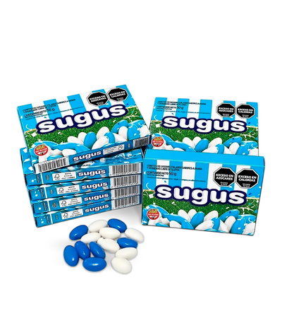 Sugus Confitado Mundial  50g - 10 cajitas