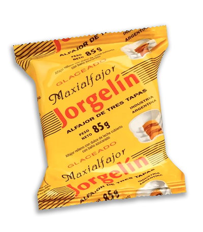 Alfajor Jorgelin Glaseado 85g - 12u.