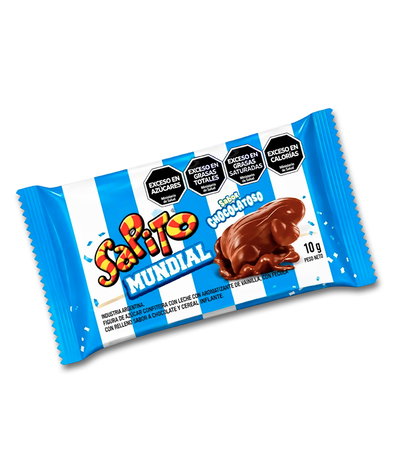 Sapito Chocolatoso Mundial 10g x 24u.