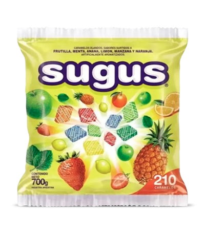 Caramelos Sugus Masticables 700g