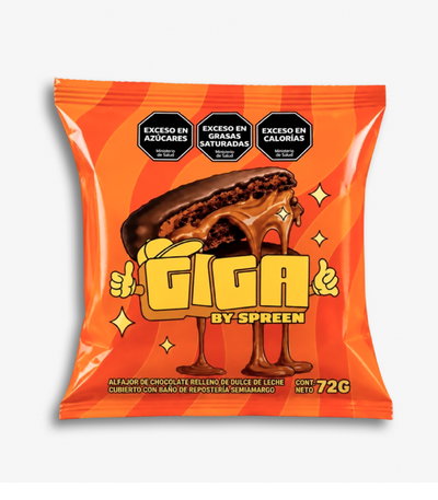 Alfajor Giga by Spreen 72g - 10u.