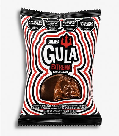 Alfajor Bomba Gula Extrema 64g - 10u.